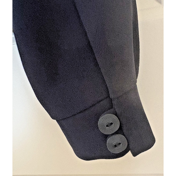 Women's Casual Corner Navy 5-Button Blazer Jacket Size 10 Petite - Picture 5 of 5